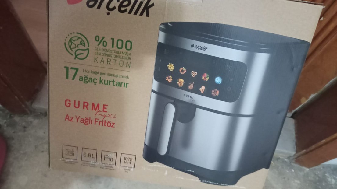 Gri Arçelik Dijital Fritöz 82 - Görsel 3