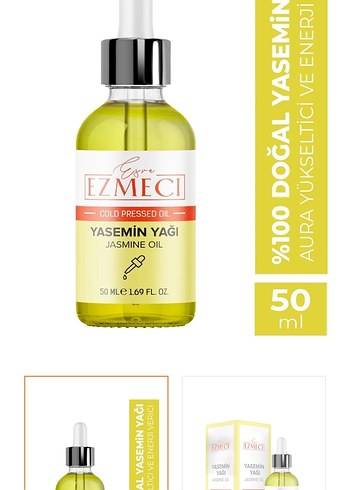 Diğer Ezmeçi Yasemin Yağı 50 ml Soğuk Pres