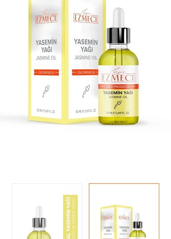 Ezmeçi Yasemin Yağı 50 ml Soğuk Pres