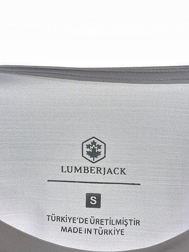 s Beden beyaz Renk Lumberjack T-shirt %70 İndirimli.
