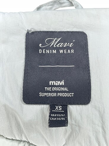 xs Beden çeşitli Renk Mavi Jeans Mont %70 İndirimli.