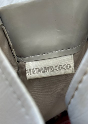 Madame Coco Gri Deri Kadın Çanta
