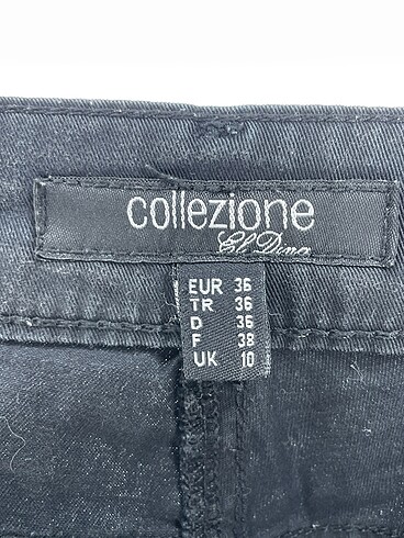 36 Beden siyah Renk Collezione Bermuda / Kapri %70 İndirimli.