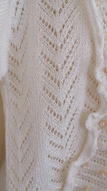  Tirko bolero  yakası boncuk işli nakışlı  - Görsel 5