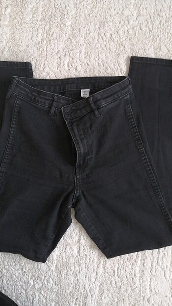 36 Beden siyah Renk SKINNY denim Jens