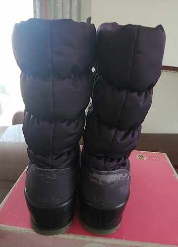 Kar çizmesi içi yünlü arKa tafta fermuar . Detaylı  - Görsel 2