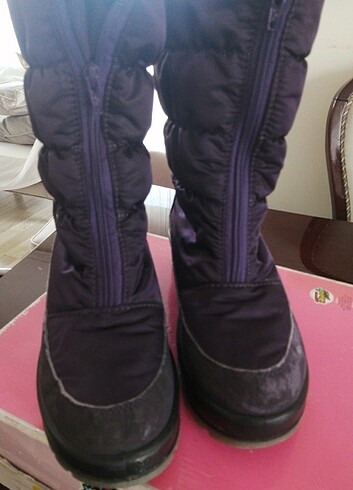 Kar çizmesi içi yünlü arKa tafta fermuar . Detaylı  - Görsel 4