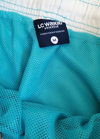 LCWAIKIKI turkuza renk deniz şortu  - Görsel 2