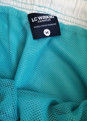 LCWAIKIKI turkuza renk deniz şortu  - Görsel 4