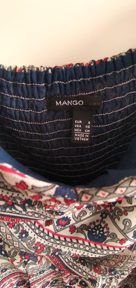 Desenli Bohem strabez elbise - Görsel 2