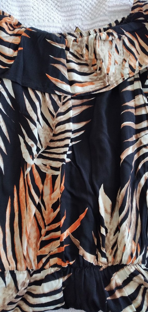 Kadın safari  Renkli  kolsuz Uzun Tulum - Görsel 3