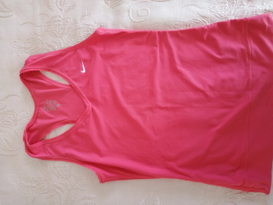 Pembe V Yakalı  orjinal Nike marka Atlet - Görsel 2