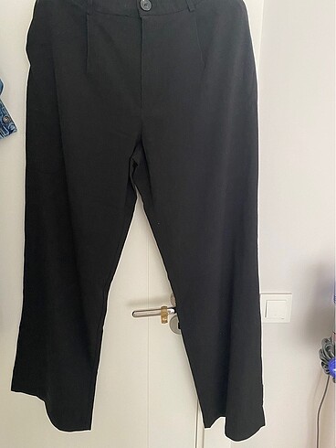 Zara kumaş düğmeli pantolon