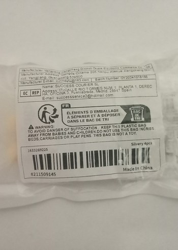 Beyaz Kulak Tıkacı 2'li Paket ve şarj yuvası kapağı - Görsel 6