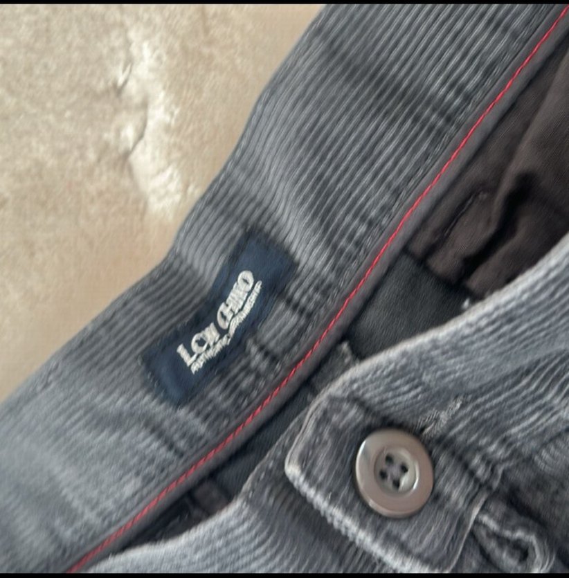 Siyah Süet Erkek Kemerli Pantolon - Görsel 4