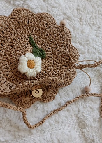 Sarı Bohem Kız çocuk çantası - Görsel 3