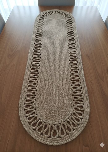 Bej Bohem Masa Örtüsü - Görsel 3