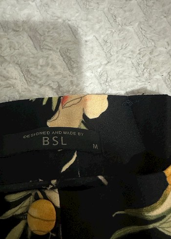 Çiçek Desenli Düğmeli Uzun Bohem Etek - Görsel 2