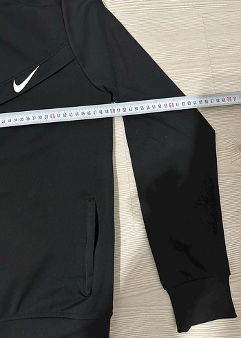 Nike Air Siyah Fermuarlı Erkek Sweatshirt - Görsel 9