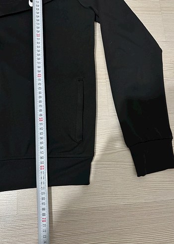 Nike Air Siyah Fermuarlı Erkek Sweatshirt - Görsel 4