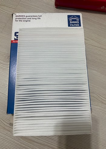 SARDES Motor Yağ Filtresi, dizel süngerli hava filtresi. Sıfır. - Görsel 7