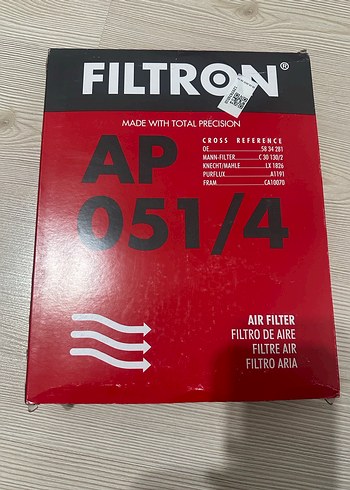 SARDES Motor Yağ Filtresi, dizel süngerli hava filtresi. Sıfır. - Görsel 2