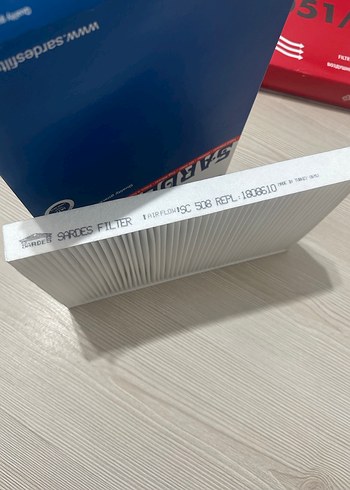 SARDES Motor Yağ Filtresi, dizel süngerli hava filtresi. Sıfır. - Görsel 8