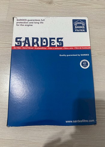 SARDES Motor Yağ Filtresi, dizel süngerli hava filtresi. Sıfır. - Görsel 5