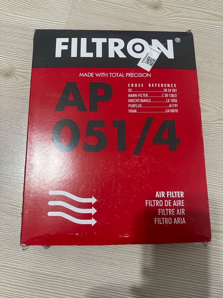 SARDES Motor Yağ Filtresi, dizel süngerli hava filtresi. Sıfır. - Görsel 2