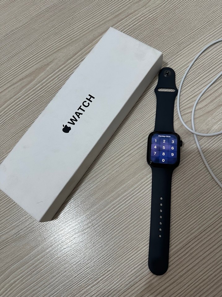 Siyah Apple Watch Akıllı Saat - Görsel 2