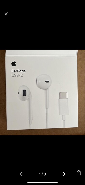 İphone kablolu kulaklık