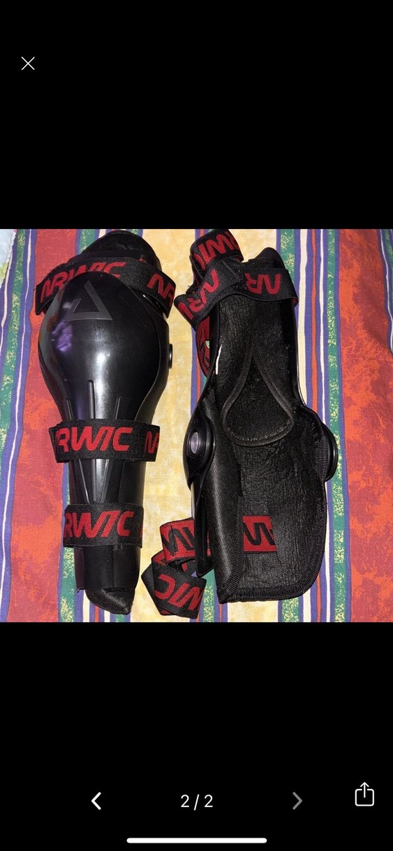 Wintech Gri Yılan Desenli Motosiklet Dizliği - Görsel 2