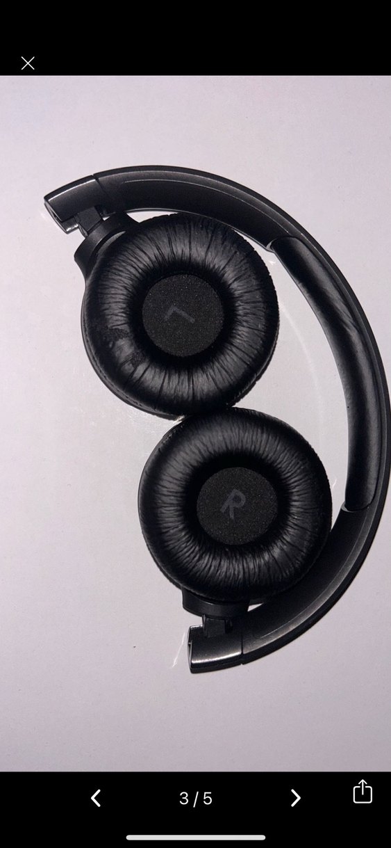 Siyah Kablosuz Kulaklık - Görsel 2