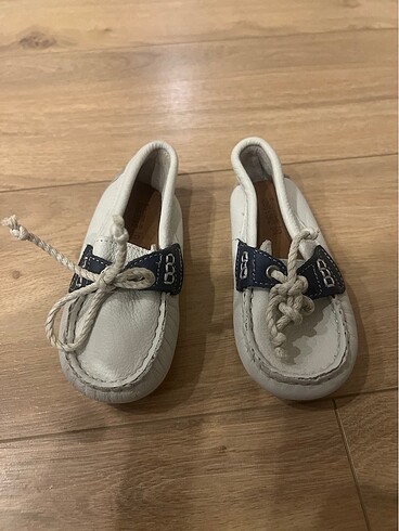 Zara deri erkek bebek deri ayakkabi