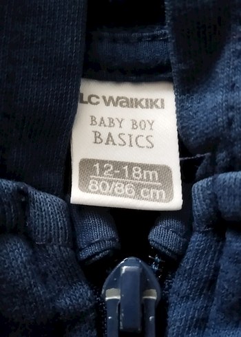 Erkek Çocuk Lacivert Kapüşonlu Sweatshirt - Görsel 2