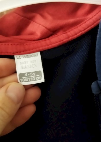 Erkek Çocuk Lacivert Kapüşonlu Fermuarlı Ceket - Görsel 2