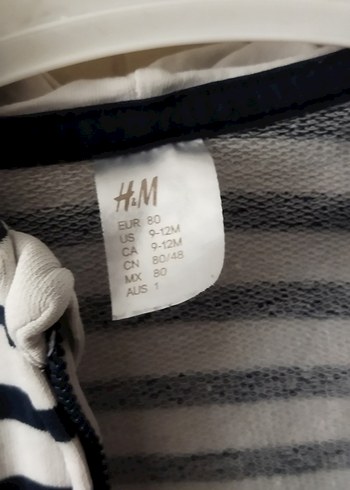 Erkek Çocuk Çizgili Fermuarlı Hırka - Görsel 3