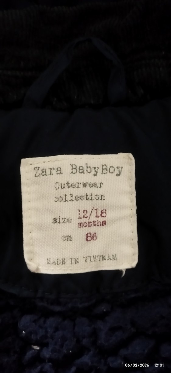 Kürklü Kapüşonlu Erkek Çocuk Mont - Görsel 2