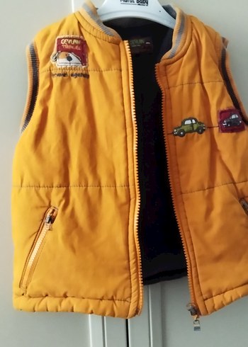 Dikişli Kapitone Erkek Çocuk Yelek - Görsel 2