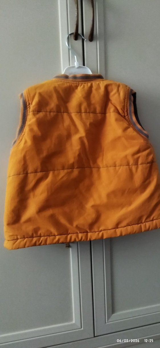 Dikişli Kapitone Erkek Çocuk Yelek - Görsel 3