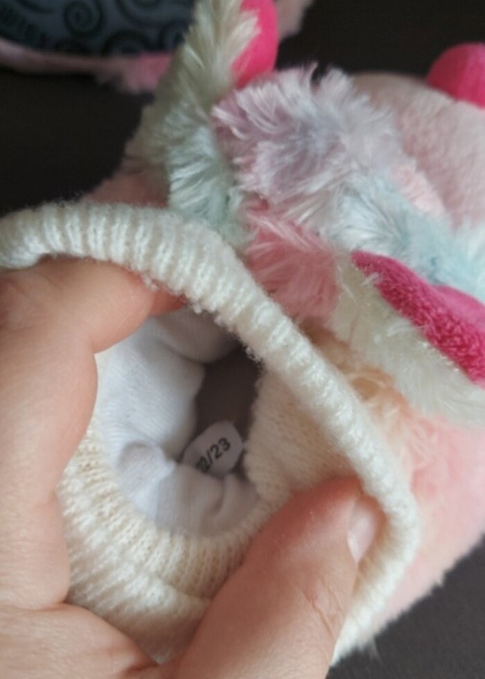 Kiz bebek panduf - Görsel 4