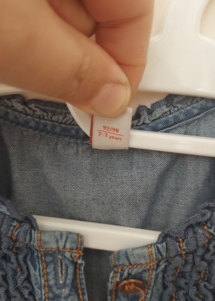 Jean elbise  - Görsel 5