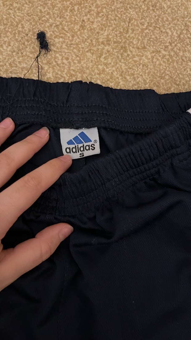 Erkek Siyah Spor Şort Velcro Detaylı - Görsel 2