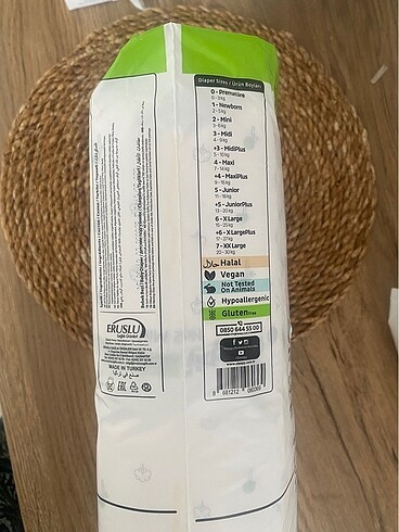2 Beden: 3-6 kg Beden Sleepy bebek bezi