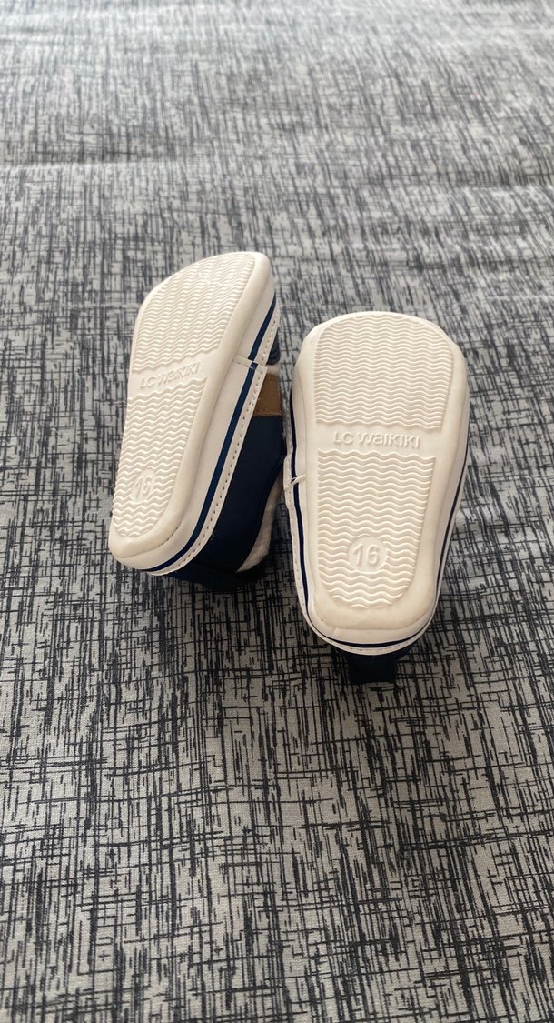 Kahverengi Cırt Cırtlı Erkek Bebek İlk Adım Ayakkabısı - Görsel 2