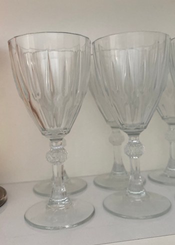 Şeffaf Ayaklı Bardak Seti 4'lü - Görsel 2