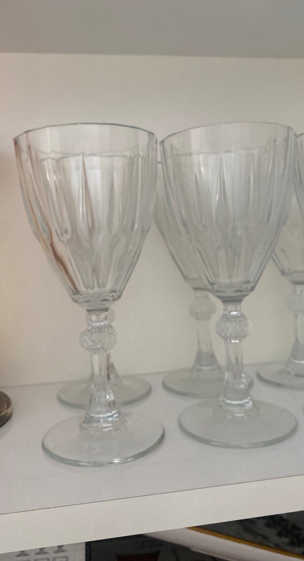 Şeffaf Ayaklı Bardak Seti 4'lü - Görsel 2