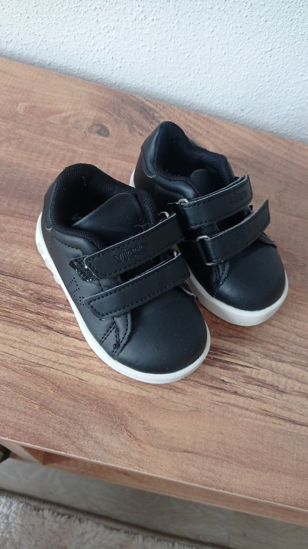 vicco Erkek Çocuk Siyah Cırt Cırtlı Spor Ayakkabı - Görsel 3