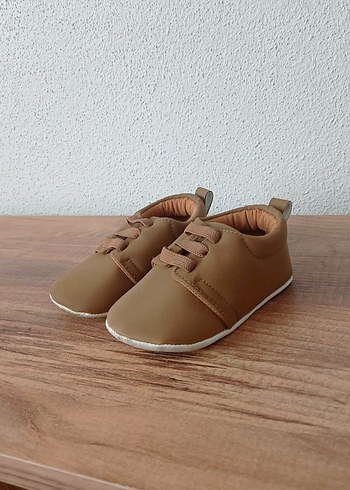 Erkek Bebek Kahverengi İlk Adım Ayakkabısı - Görsel 2