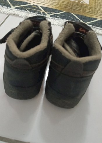 28 Beden Kahverengi Erkek Çocuk Botu Velcro